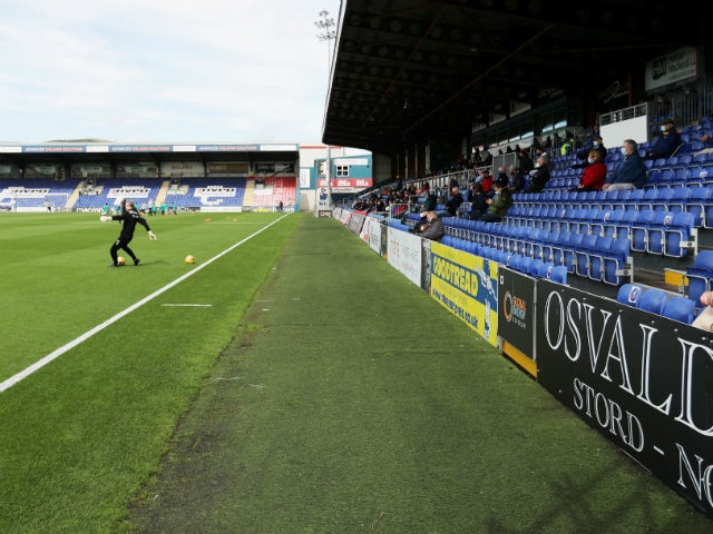 A general shot of the Global Energy Stadium, the home of Ross County