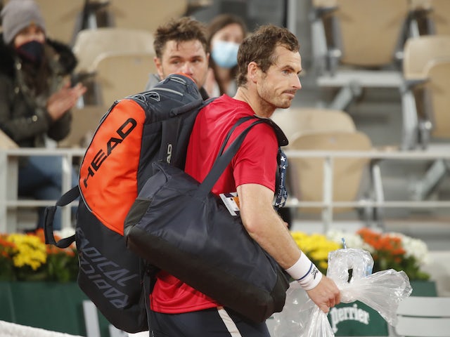 Andy Murray admits he was 
