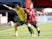 Bournemouth's Chris Mepham battles for the ball against Norwich on September 27, 2020