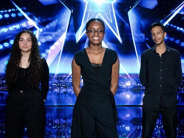 Chineke Junior Orchestra on the fourth semi-final of Britain's Got Talent on September 26, 2020