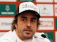 Alonso also hurt knee, shoulder in cycling crash
