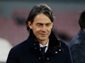 Filippo Inzaghi pictured in charge of Bologna in December 2018