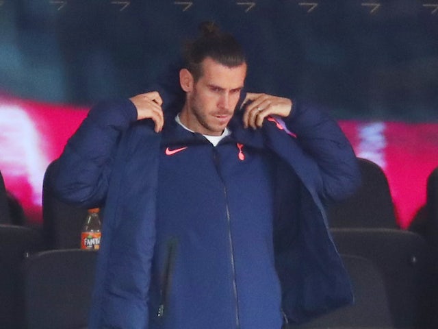 Gareth Bale pictured in Tottenham Hotspur gear on September 27, 2020