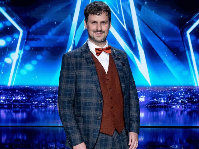 Kevin Quantum on the fourth semi-final of Britain's Got Talent on September 26, 2020