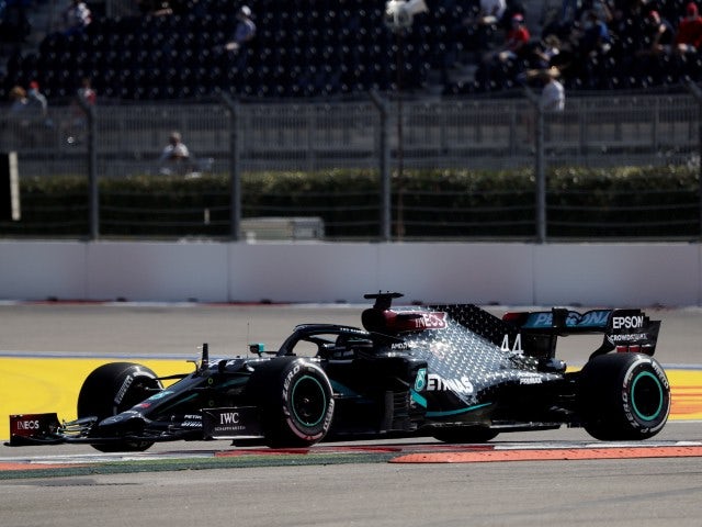 Lewis Hamilton admits to nerves before securing pole for Russian Grand Prix
