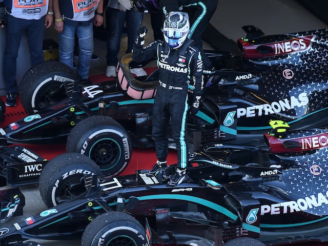 Valtteri Bottas wins Russian Grand Prix as Lewis Hamilton forced to wait