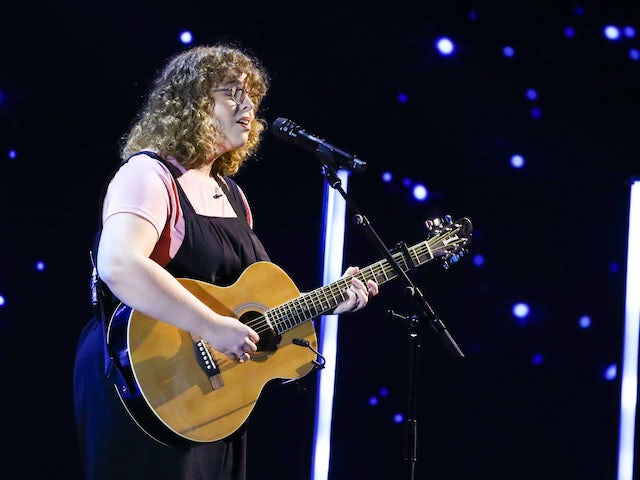 Beth Porch on the fifth semi-final of Britain's Got Talent on October 3, 2020