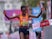 Brigid Kosgei pictured winning the London marathon on October 4, 2020