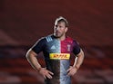 Chris Robshaw pictured after his farewell home match for Harlequins against Wasps on September 28, 2020
