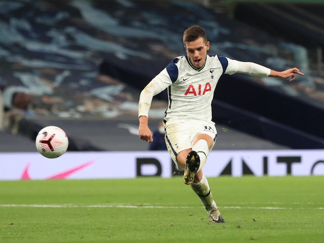 Tottenham Hotspur midfielder Giovani Lo Celso pictured on October 1, 2020