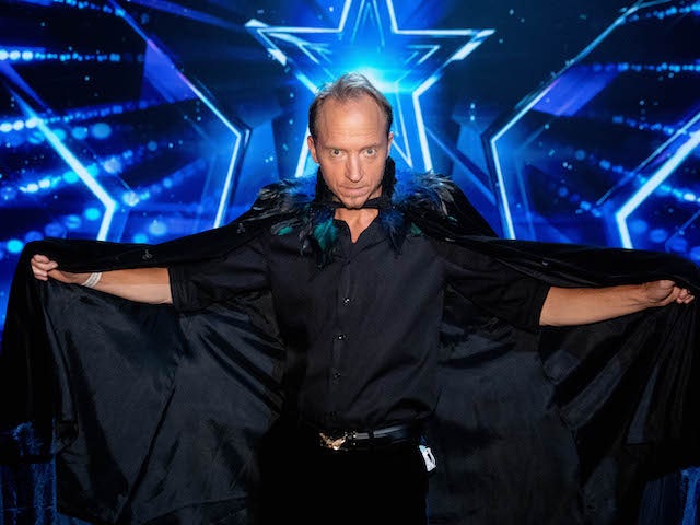 Hakan Berg on the fifth semi-final of Britain's Got Talent on October 3, 2020