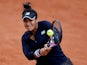 Heather Watson in action at the French Open on September 29, 2020