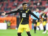 Borussia Dortmund winger Jadon Sancho pictured on September 26, 2020