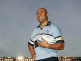 Jonah Lomu is unveiled by Cardiff in 2005