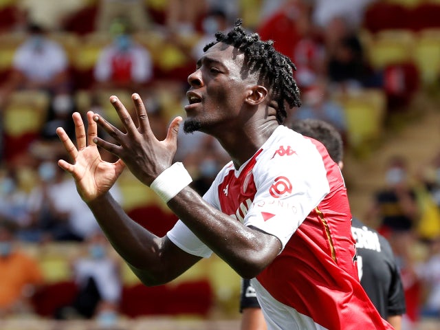 Monaco's Axel Disasi pictured in August 2020