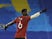 Manchester United midfielder Paul Pogba celebrates scoring against Brighton & Hove Albion on September 30, 2020