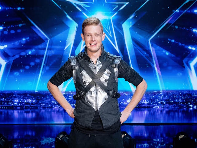 Wesley Williams on the fifth semi-final of Britain's Got Talent on October 3, 2020