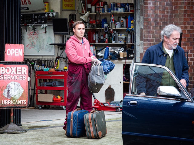 Tyrone on Coronation Street's first episode on October 14, 2020