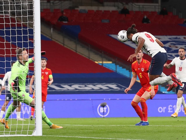 A look at Dominic Calvert-Lewin's goalscoring England debut