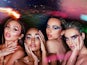 Little Mix on the cover art for Confetti