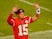 Kansas City Chiefs quarterback Patrick Mahomes in action against New England Patriots on October 6, 2020