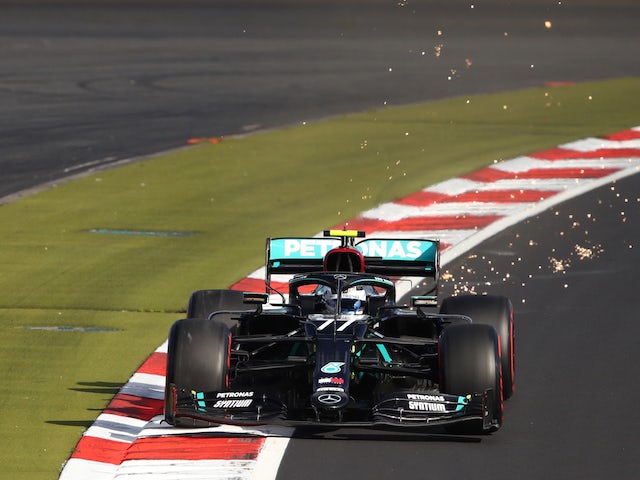 Valtteri Bottas secures pole at Eifel Grand Prix ahead of Lewis Hamilton