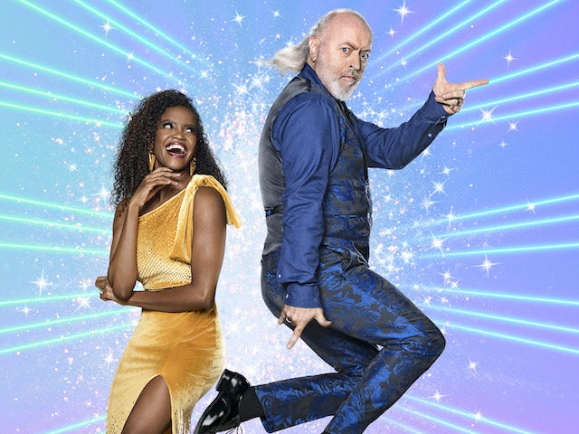 Bill Bailey and Oti Mabuse on Strictly Come Dancing 2020
