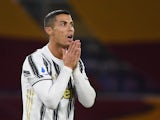 Cristiano Ronaldo pictured for Juventus in September 2020