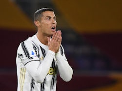 Cristiano Ronaldo pictured for Juventus in September 2020