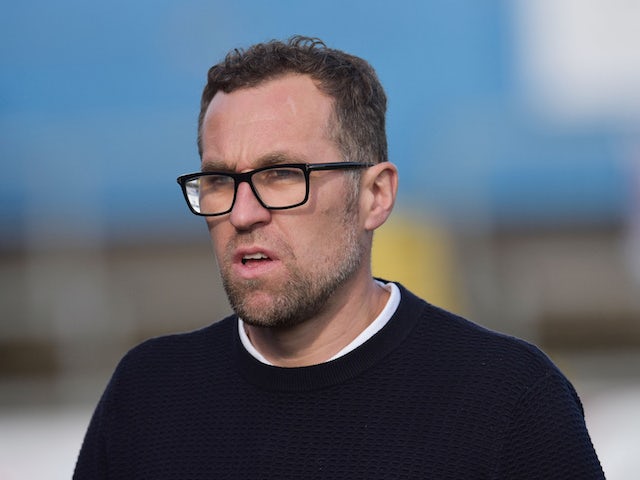 Crewe Alexandra manager David Artell pictured in October 2019