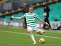 Diego Laxalt pictured for Celtic against Rangers on October 17, 2020