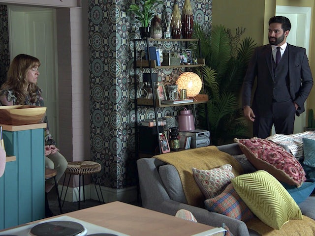 Toyah and Imran on the second episode of Coronation Street on November 4, 2020