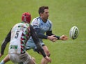 Gavin Henson in action for Cardiff Blues against Harlequins in February 2012