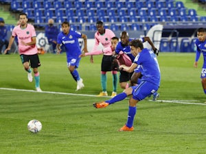 Jaime Mata scores winner as Getafe overcome Barcelona