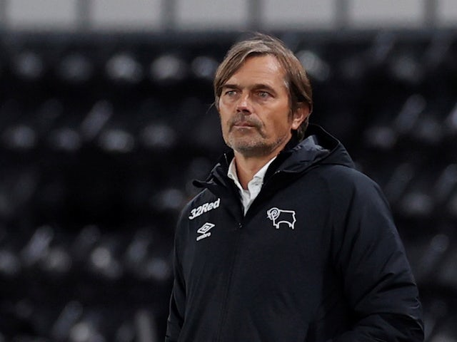 Derby County manager Phillip Cocu pictured on October 16, 2020