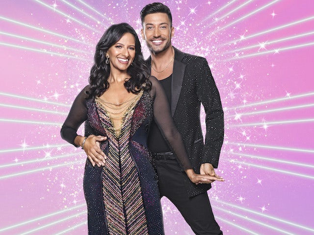 Ranvir Singh and Giovanni Pernice on Strictly Come Dancing 2020