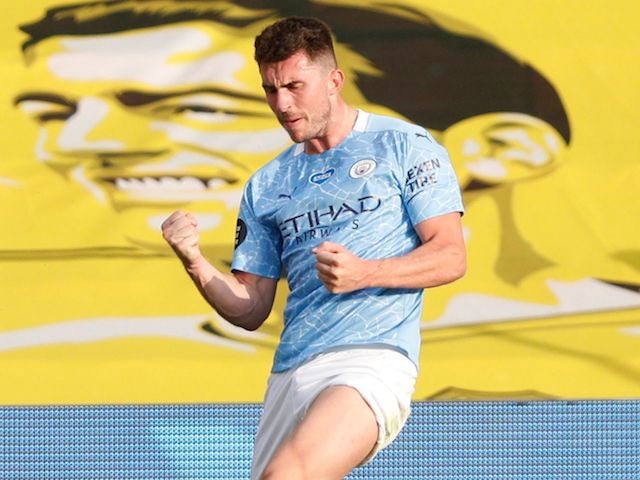 Manchester City defender Aymeric Laporte pictured in July 2020