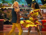 Bill Bailey and Oti Mabuse on Strictly Come Dancing week one on October 24, 2020