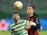 AC Milan's Diogo Dalot in action with Celtic's Albian Ajeti in the Europa League on October 22, 2020