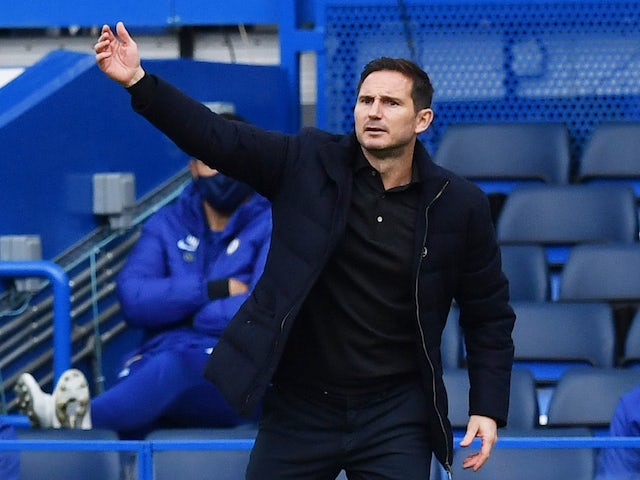 Chelsea manager Frank Lampard pictured o October 17, 2020