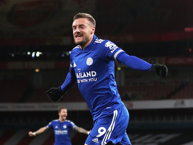 PL roundup: Jamie Vardy strikes late as Leicester overcome Arsenal