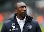 Jimmy Floyd Hasselbaink pictured as QPR manager in October 2016