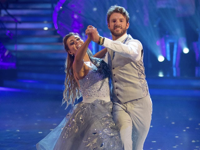 JJ Chalmers and Amy Dowden on Strictly Come Dancing week one on October 24, 2020