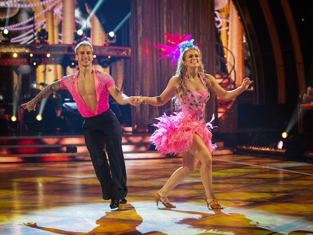 Maisie Smith and Gorka Marquez on Strictly Come Dancing week one on October 24, 2020
