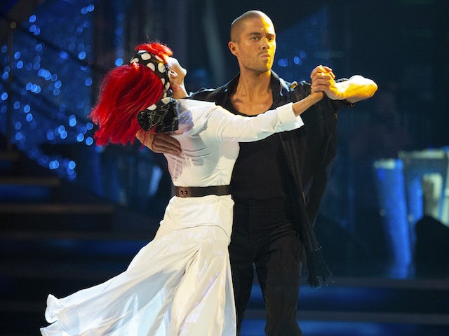 Max George and Dianne Buswell on Strictly Come Dancing week one on October 24, 2020