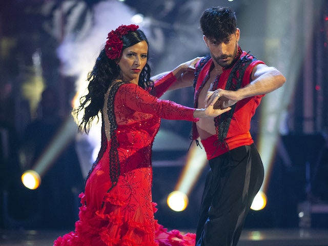 Ranvir Singh and Giovanni Pernice on Strictly Come Dancing week one on October 24, 2020