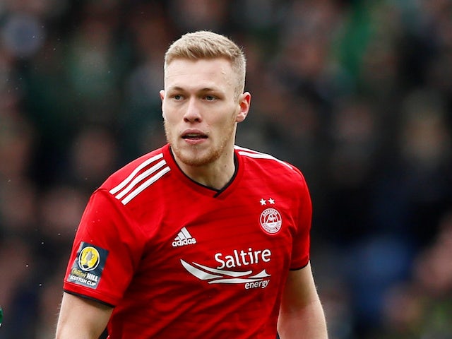 Result: Aberdeen strike twice in seven minutes to overcome Hibernian
