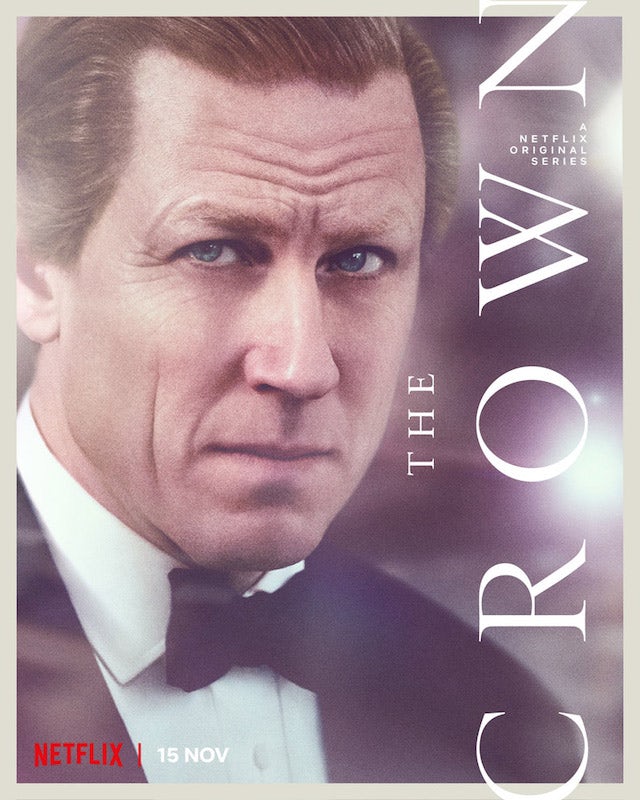 Prince Philip on the poster for The Crown season four