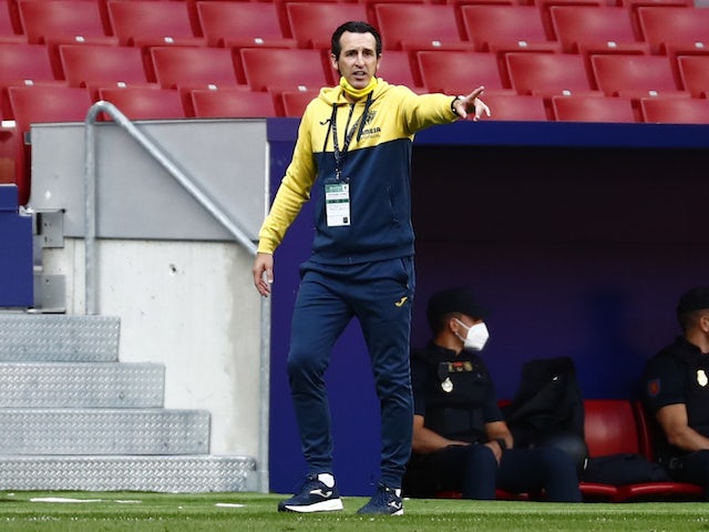 Villarreal manager Unai Emery pictured in October 2020