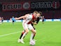 Ajax's Perr Schuurs in action against Liverpool in October 2020